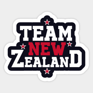 Team New Zealand - Summer Olympics Sticker